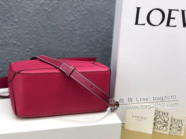 LOEWE經典爆款包包 羅意威小號Puzzle拼接手提斜挎包 10172  tcl1336